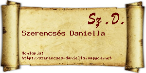 Szerencsés Daniella névjegykártya